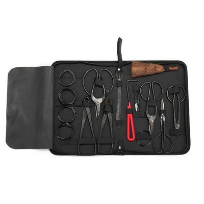 Bonsai Tool Set Carbon Steel Multifunctional Scissors Garden Pruning Trim Tools