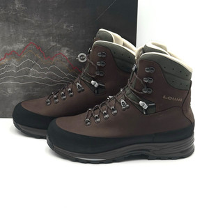 NEW WIDE 2E Men\'s LOWA Baffin Pro LL II Waterproof Hiking Boots 010424-4037 BAFFIN PRO LL II WS - CHESTNUT/NAVY – LOWA main image 4