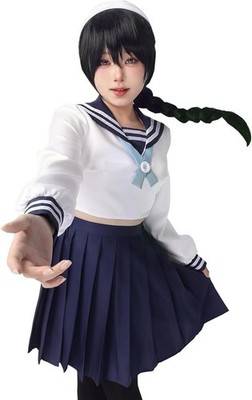 Amanai Riko - Anime Geto Suguru Cosplay Outfit , Schuluniform, Fasching, Gr. L
