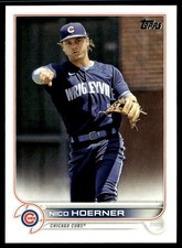 2022 Topps Nico Hoerner Chicago Cubs #490