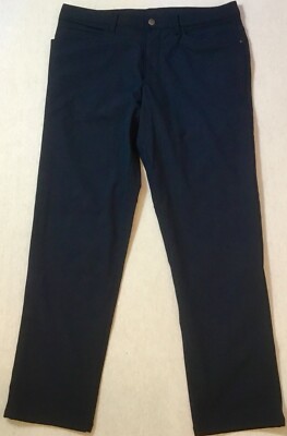 Lululemon Men's ABC Pant Classic 32”L Warpstreme LM5583S TRNV Navy