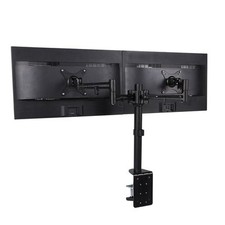 Image of ThingyClub Heavy duty Full Motion Dual Computer Monitor Arm Desktop Mount Stand