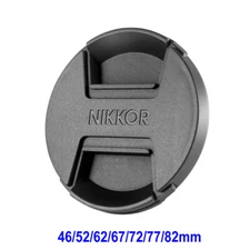 46mm 52mm 62mm 67mm 72mm 77mm 82mm Camera Front Lens Cap Cover for Nikon Nikkor