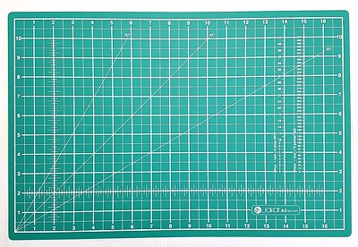 Jakar A3 Schneidematte selbstheilend Basteln Quilten Gitter Messer Schneidebrett 45 x 30 cm