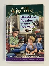 Magic Tree  House Mary  Pope Osborne - 3 Paperbacks Including Games and Puzzles