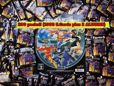 Justice League 3D sticker Cards 200 Packs Plus 2Album Special 3D Album Glasses 