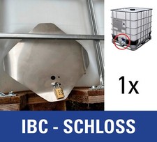Schloss für IBC Tank, Verschluss für IBC Container, Made in Germany
