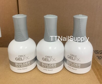 Set of 3 Bottles ORLY GELFX Builder in a Bottle - 1.2oz