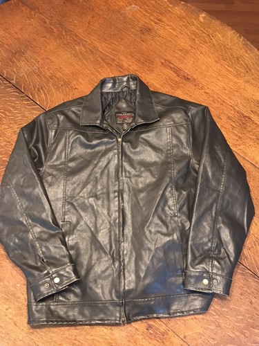 Steve And Barry's Leather Jacket Size 