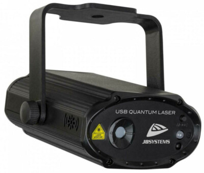 JB Systems USB Quantum Laser 5V powerbank Betrieb Rot/Blau Show Lounge Bar DJ