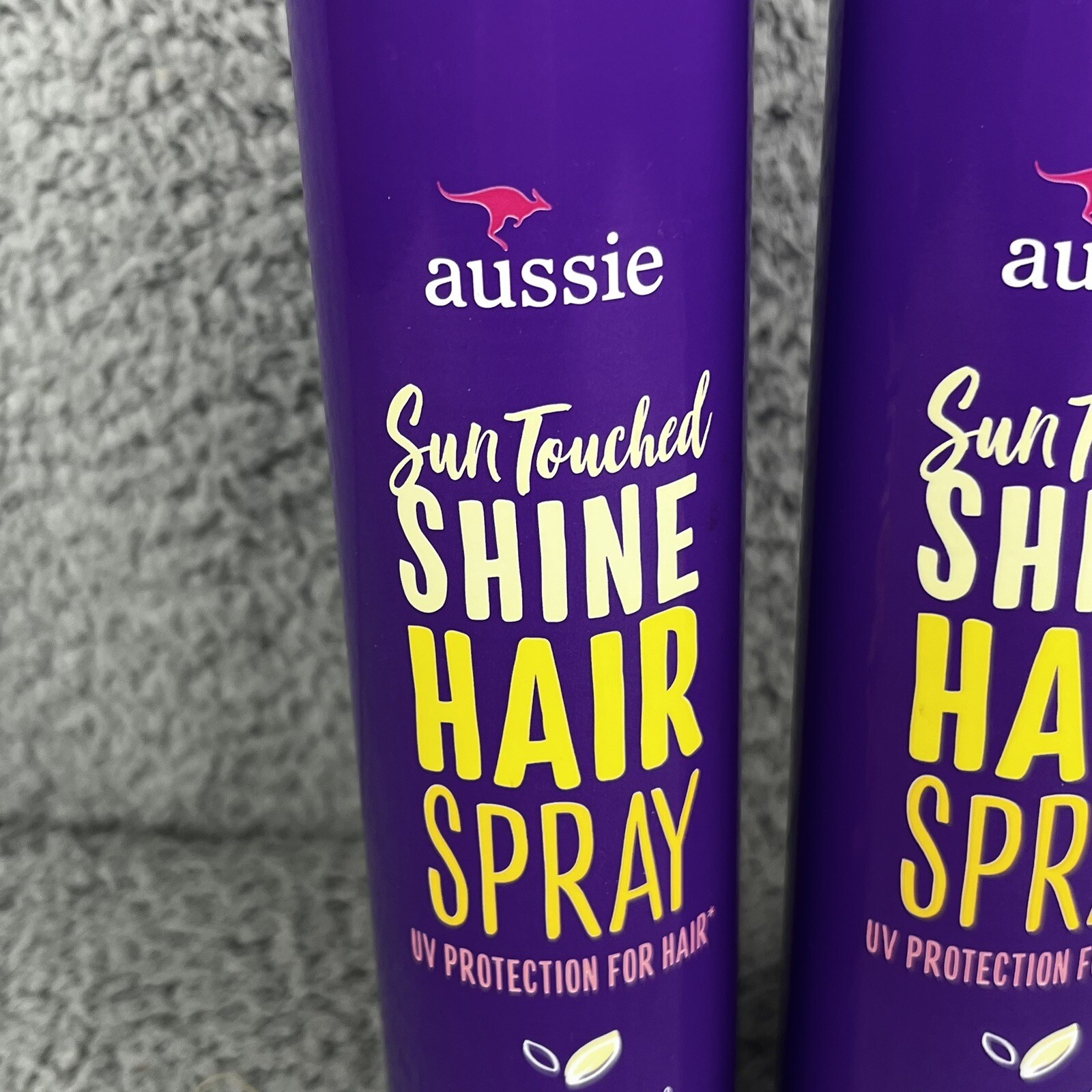 Aussie Sun Touched Shine Hair Spray Max Hold Jojoba Oil Australian Sea