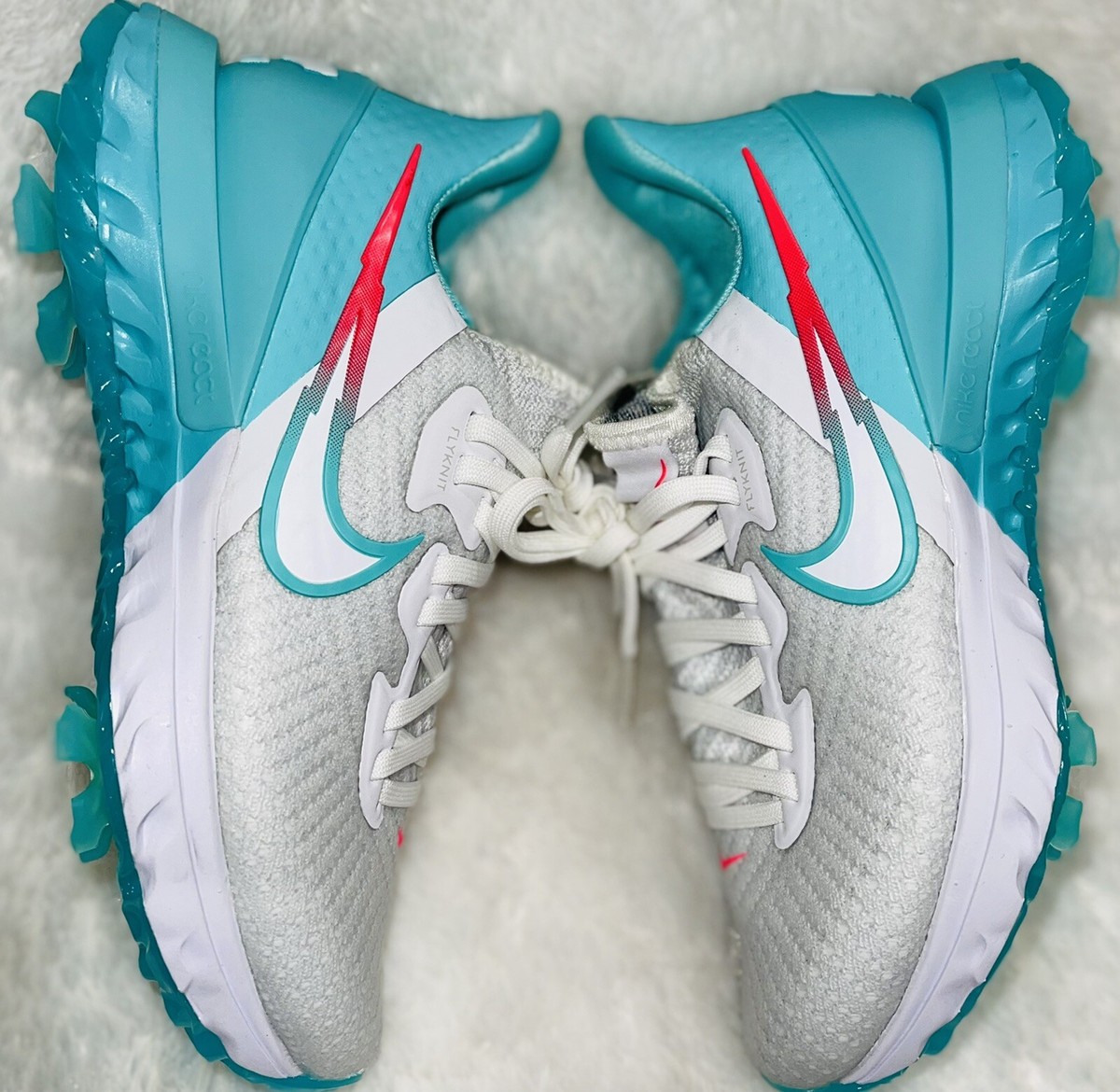 Nike Air Zoom Infinity Tour Golf - CT0540 177 - White unisex!! Nike Air Zoom Infinity Tour Golf Shoes White/Platinum Tint  main image 3