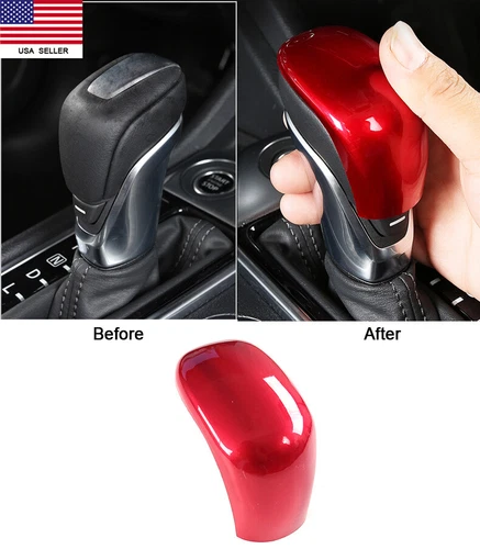 New Red Shift Knob Cover Trim For 2020+ Nissan Sentra Sylphy
