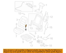 FORD OEM 09-16 Explorer Sport Trac-Seat Back Pad 9L2Z7864810A
