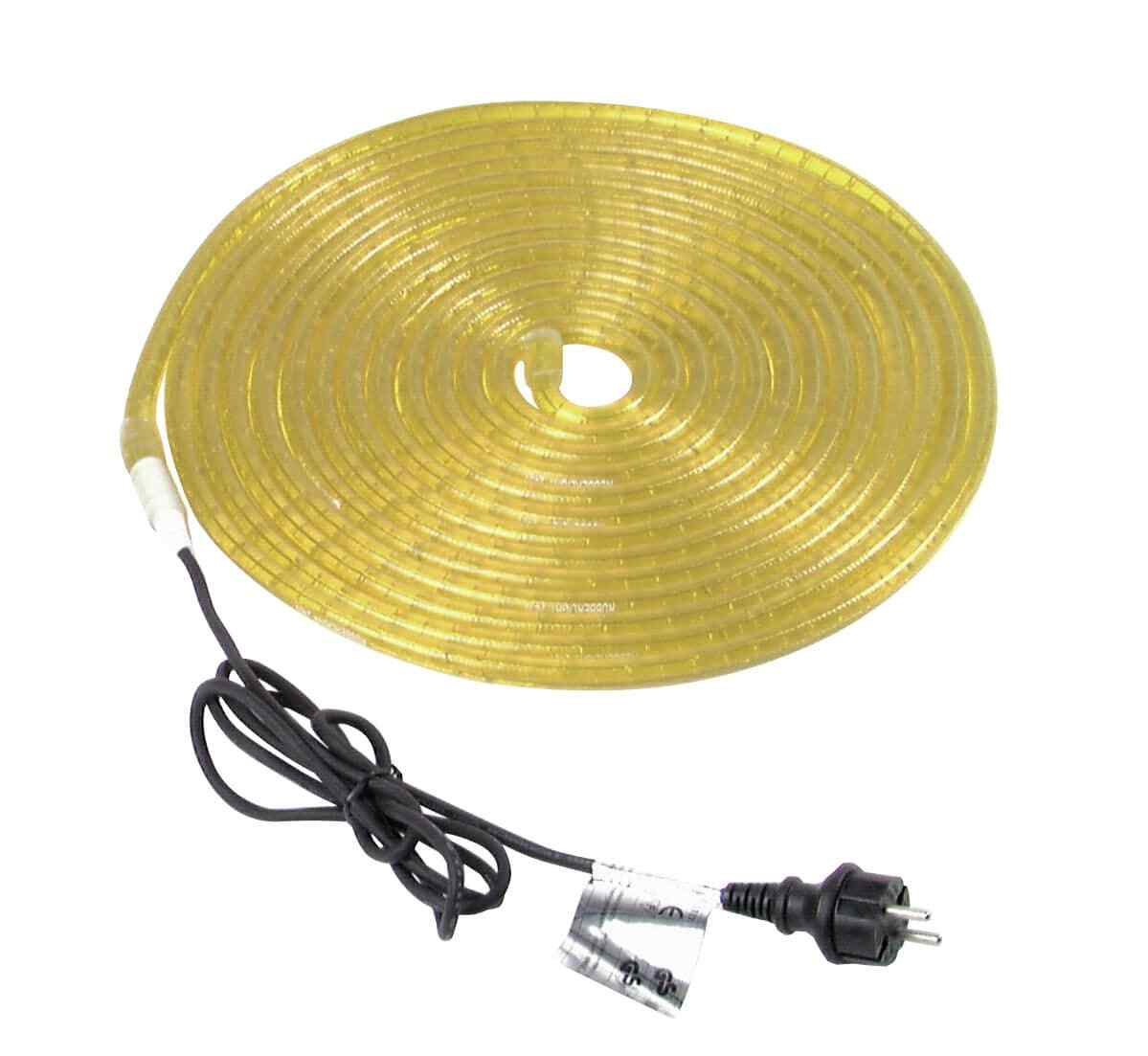 Thumbnail - Eurolite Rubberlight Rl1-230v Gelb 9m Licht Schlauch Außenbereich Ip44