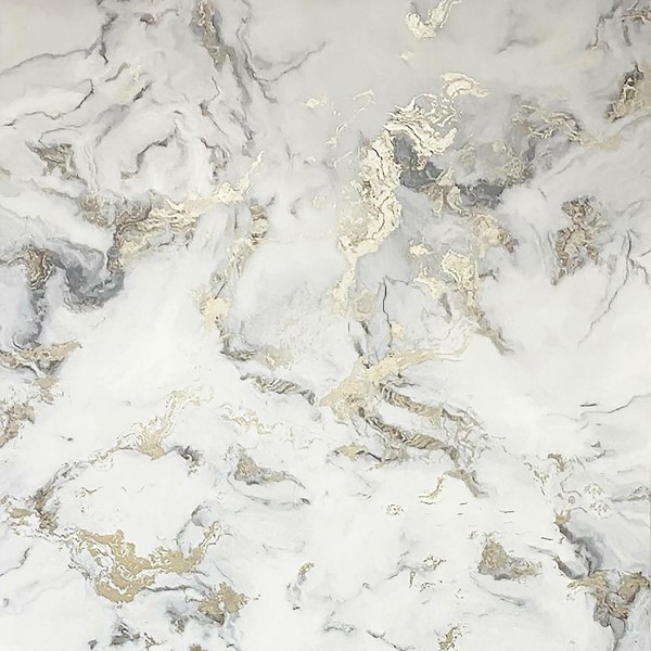 Arthouse Bahia Marmor Wirbel Tapete Metallisch Gold Mono 923001-image