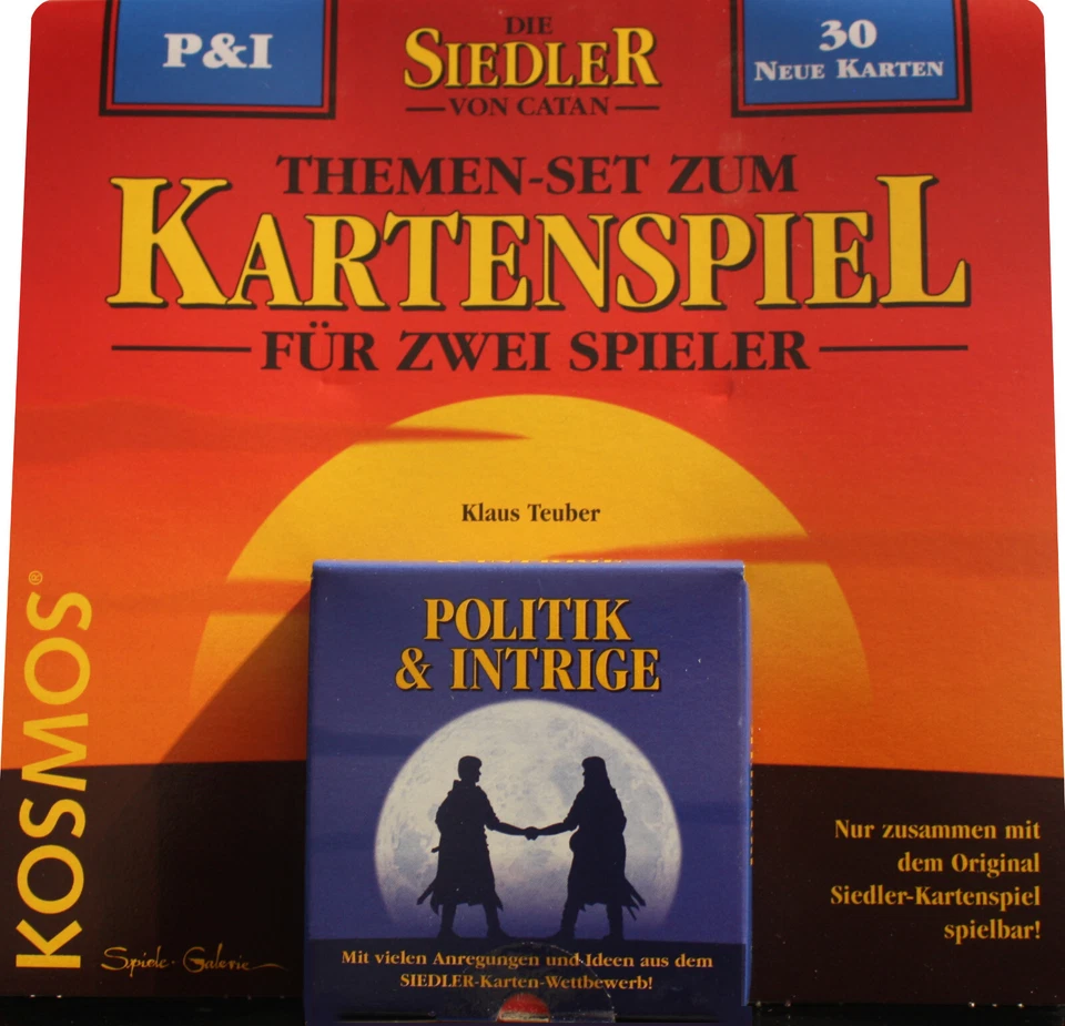 Auswahl: DIE SIELER VON CATAN - BASISSPIEL, ERWEITERUNGEN - KARTENSPIEL - KOMOS - Bild 1 von 1
