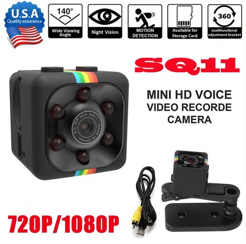 Home Sq11 Dv Dvr Camera Ir Night Vision Motion Recorder