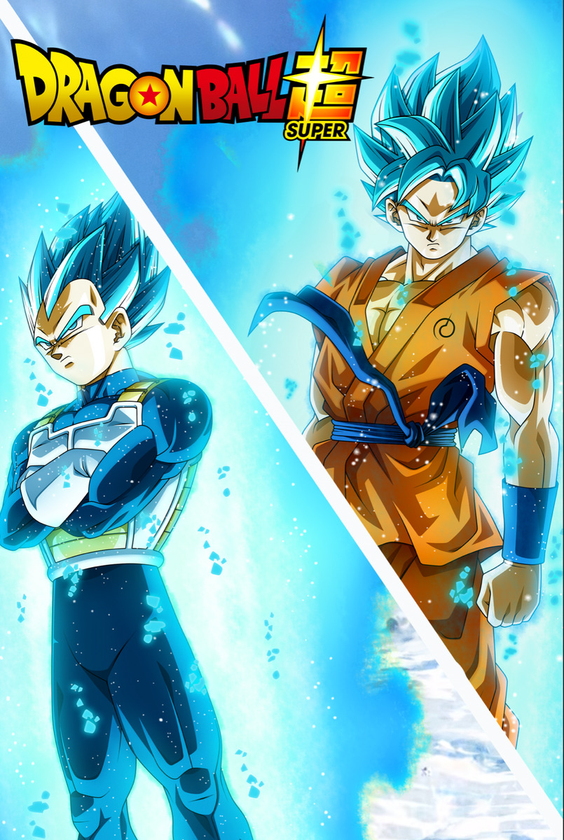 Dragon Ball Super: Broly' Goku & Vegeta Posters