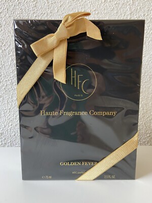 New! HFC Haute Fragrance Company Golden Fever Eau De Parfum 75 ml. Sealed.