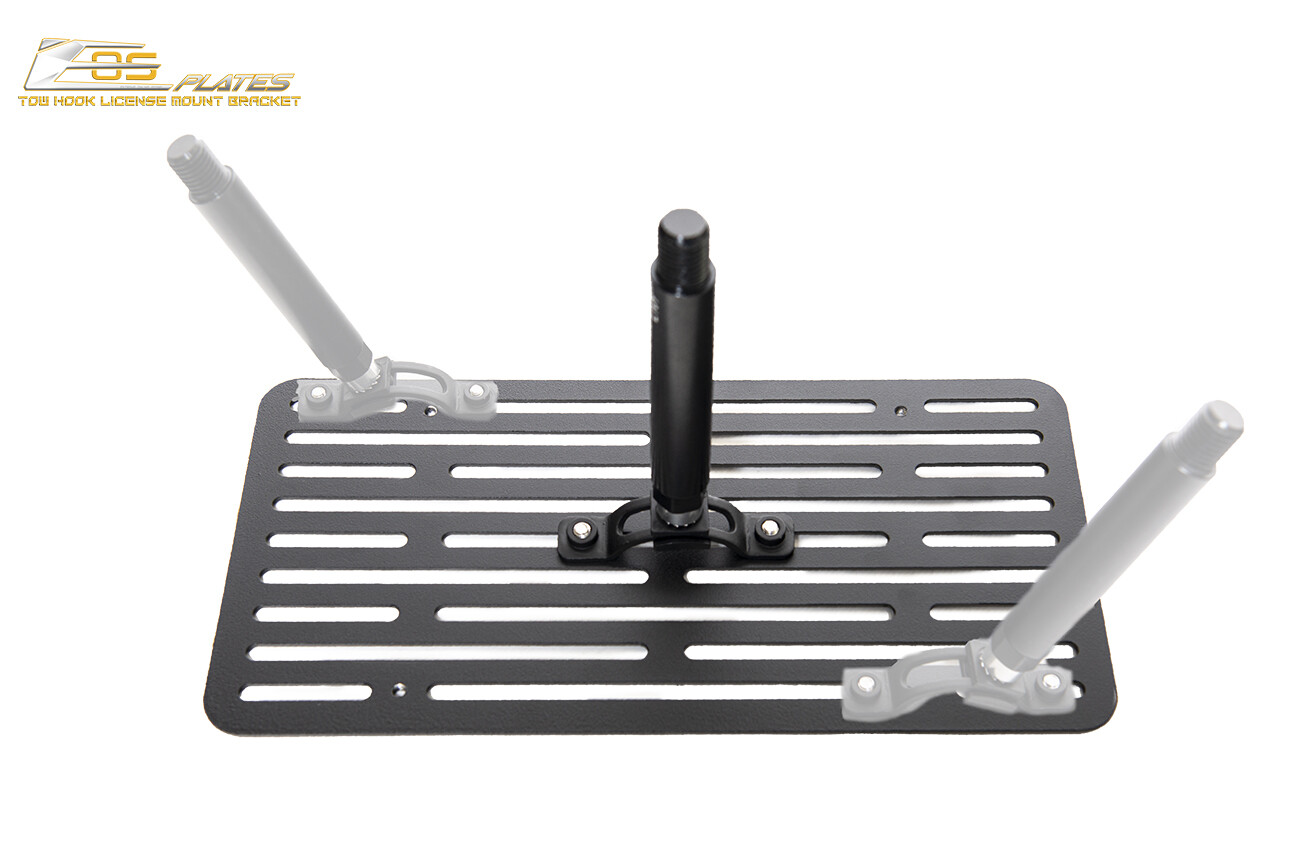 EOS For 09Up Jaguar XF Full Sized Front Bumper Tow Hook License