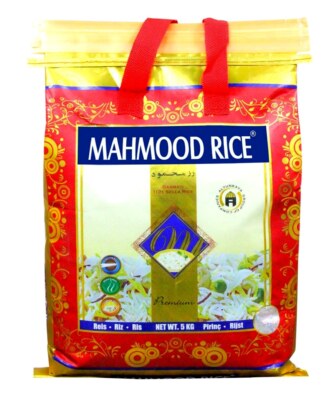 Mahmood Indien Premium Basmati Reis (Roter Beutel) 4,5 Kg