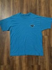 Vintage 90's Teal Carolina Panthers NFL T Shirt