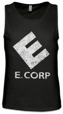 E Corp Herren Tank Top Fsociety Allsafe Hacker Mr. Tv Series Evil Corp Robot