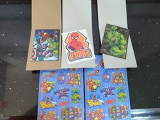 Lot Of Avengers Spider-Man Stickers And Tattoo