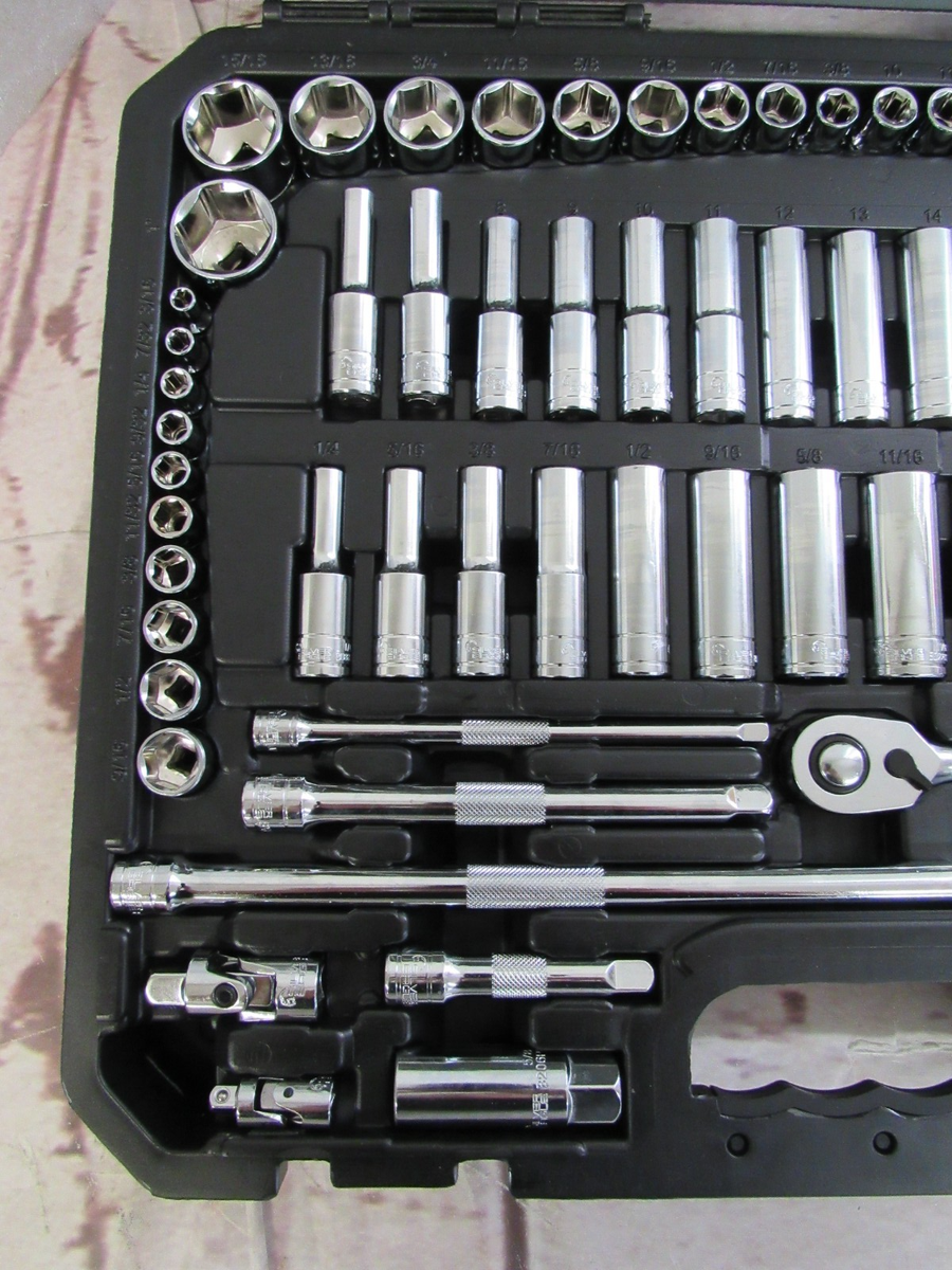 Matco tools Master set Silver eagle 101 piece chrome set SAB101SEA