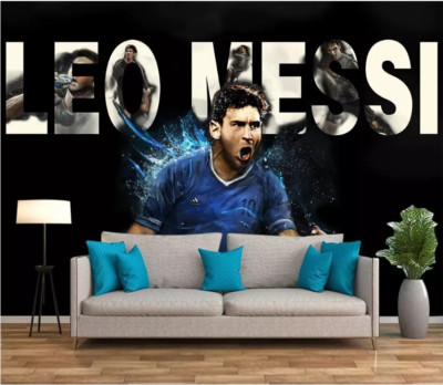 3D Messi Football Player 43505NA Wallpaper Wall Murals Removable Wallpaper Fay