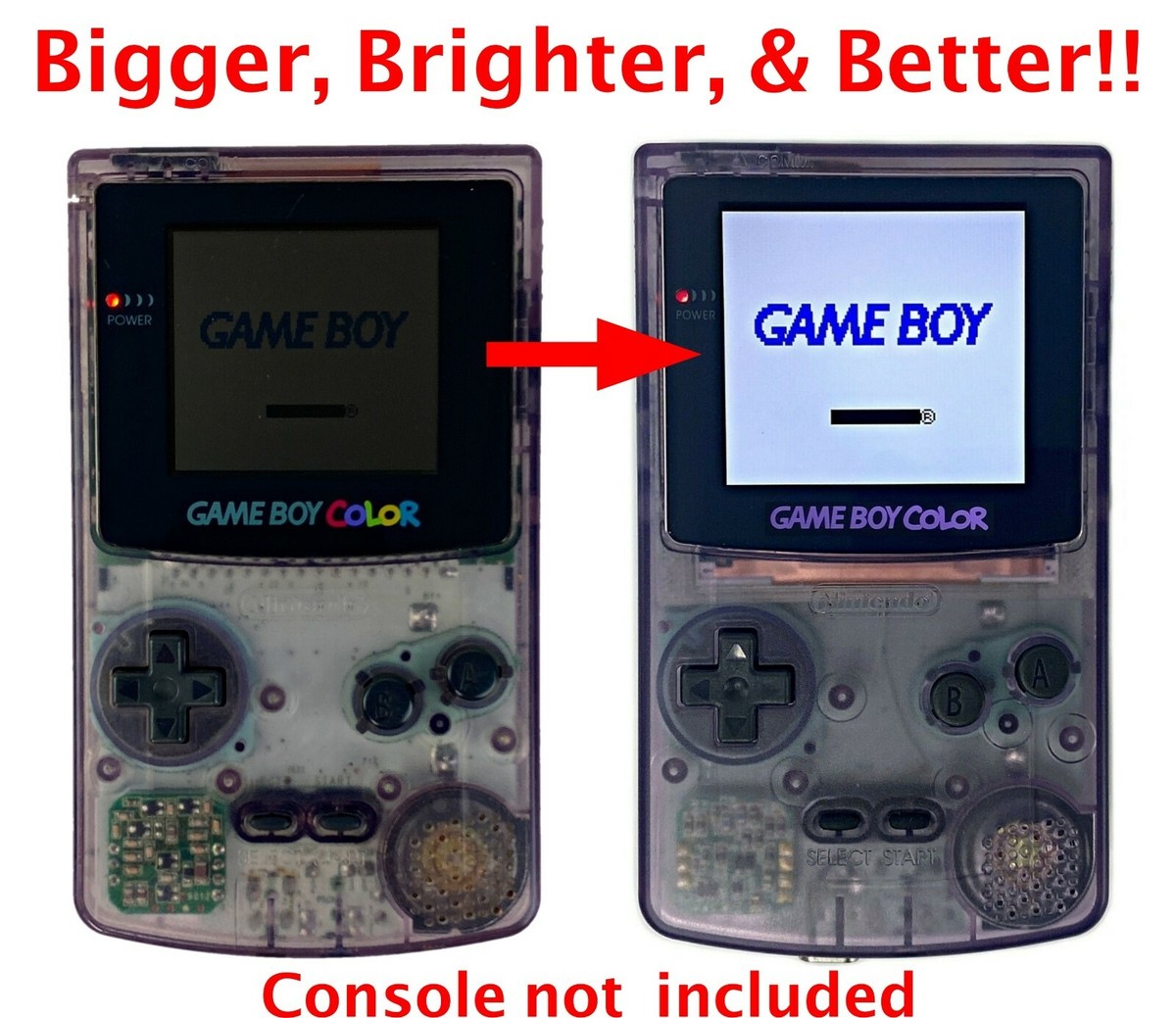 Game Boy Color FunnyPlaying Q5 Laminated IPS Kit NO SOLDER Gameboy  Color GBC