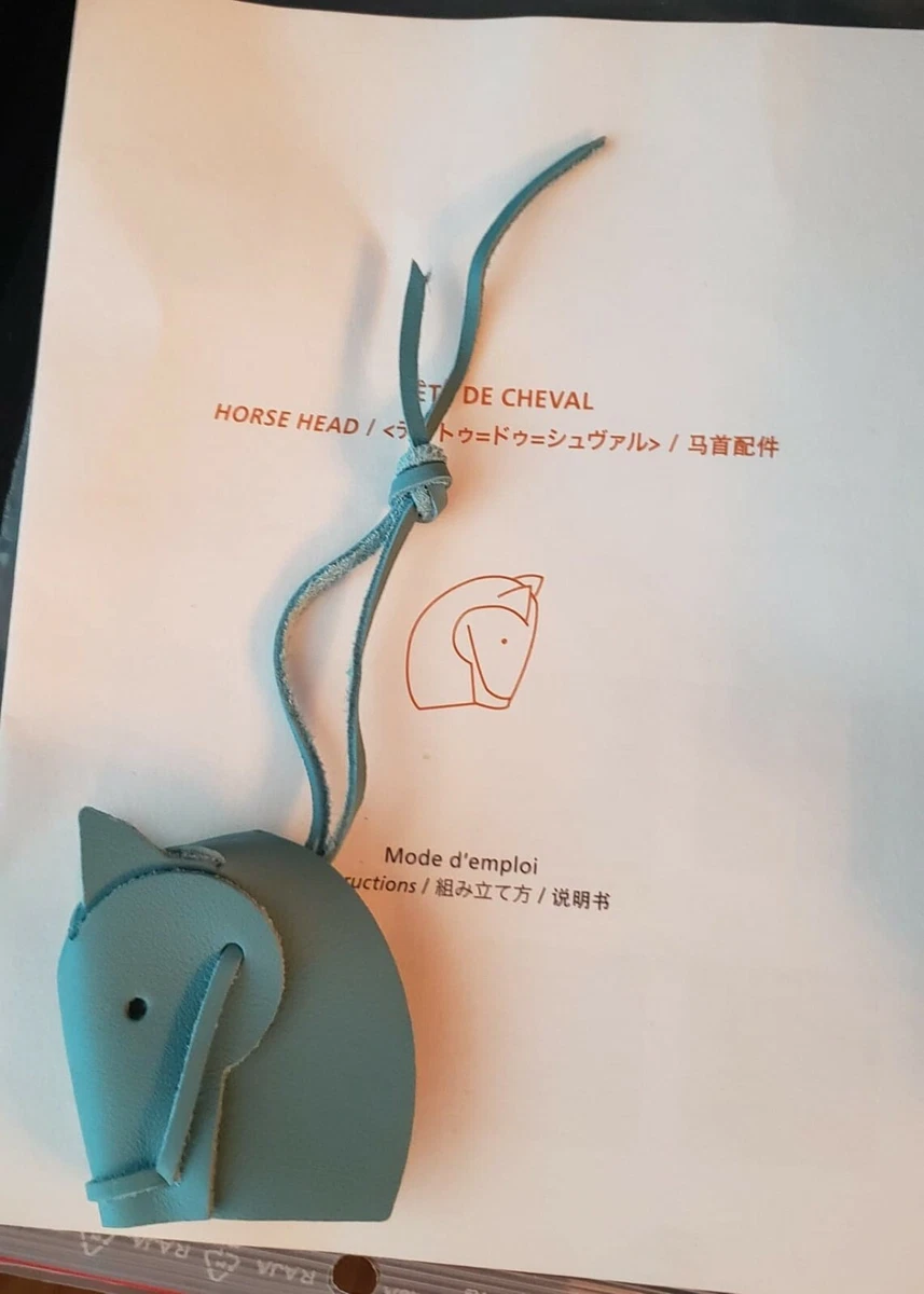 hermes horse head charm