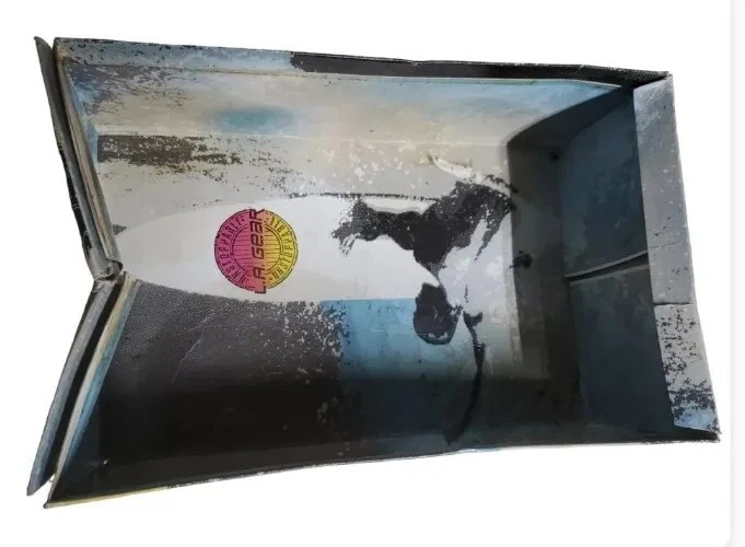 Zapatos altos LA Gear Water Cruiser vintage nuevos en caja años 80 talla 9,5 púrpura y negro  Foto 4 de 4