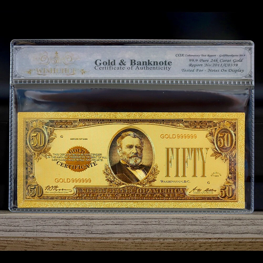 50 Dollar Bill Actual Size
