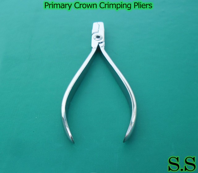 Primary Crown Crimping Pliers Dental Orthodontics Instruments eBay