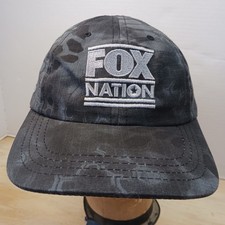 Fox Nation Founding Member Button Free Strapback Hat Cap USA Made