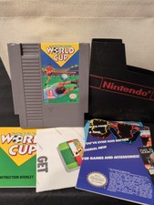 Nintendo (NES) Nintendo World Cup Soccer With Manual And Sleeve 