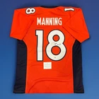 Peyton Manning Denver Broncos Signed Football Jersey with COA autograph