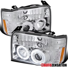 Fit 1992-1996 Ford F150 F250 Bronco Led Halo Projector Headlights Lamps 93 94 95 Fit 1992-1996 Ford F150 F250 Bronco Led Halo Projector Headlights Lamps 93 94 95