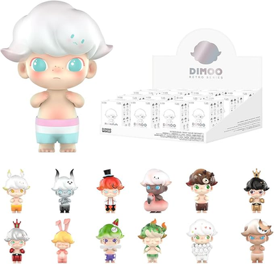 Authentic Dimoo Retro Series Figures Hot Toy Gift Hot Cute | eBay
