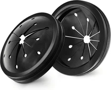 2 PCS Garbage Disposal Splash Guard Sink Baffle, Food Waste Disposer Accessories