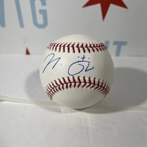 Nick Madrigal Signed Autographed Baseball MLB COA Chicago Cubs White Sox