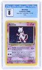 1999 Pokemon Base Set Mewtwo Holo #10 CGC 8