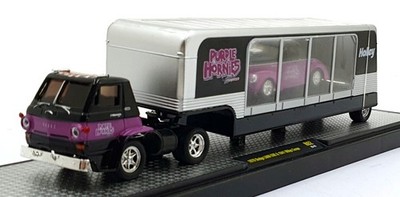 Castline M2 Machines 1/64 Scale DR62 '70 Dodge L600 COE & '41 Willy's Coupe