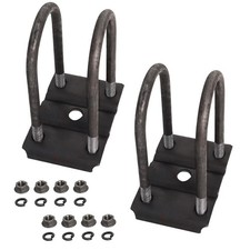 Trailer U Bolt Kit For 5200-7000lbs 3 Round Axle Heavy Duty Trailer Axle U B... Trailer U Bolt Kit For 5200-7000lbs 3 Round Axle Heavy Duty Trailer Axle U B...