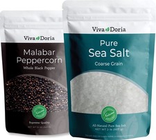 Malabar Black Peppercorns, Whole Black Pepper, Black Peppercorn, 12 Oz and Pure