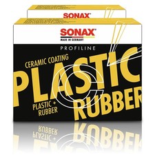 2x SONAX PROFILINE CERAMIC COATING CC PLASTIC + RUBBER VERSIEGELUNG KUNSTSTOFF #