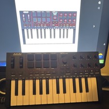 Akai Professional MPK mini 25-Key MIDI Keyboard Controller USB MIDI Out