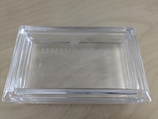 Tiffany & Co Glass box Universal Television Network promo item 6.5 x 4 x 2.5